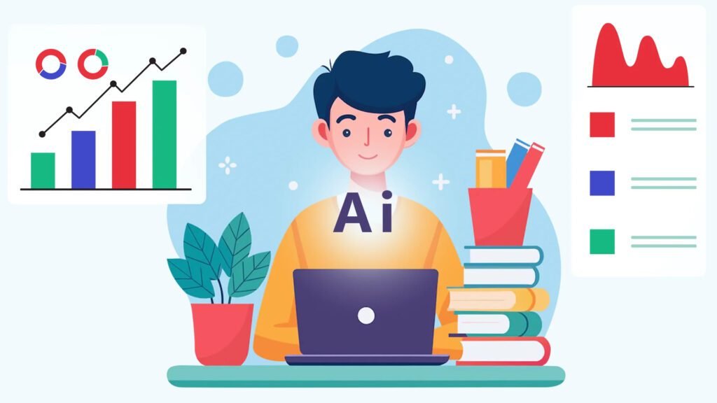Graph showing rise of generative AI in schools
